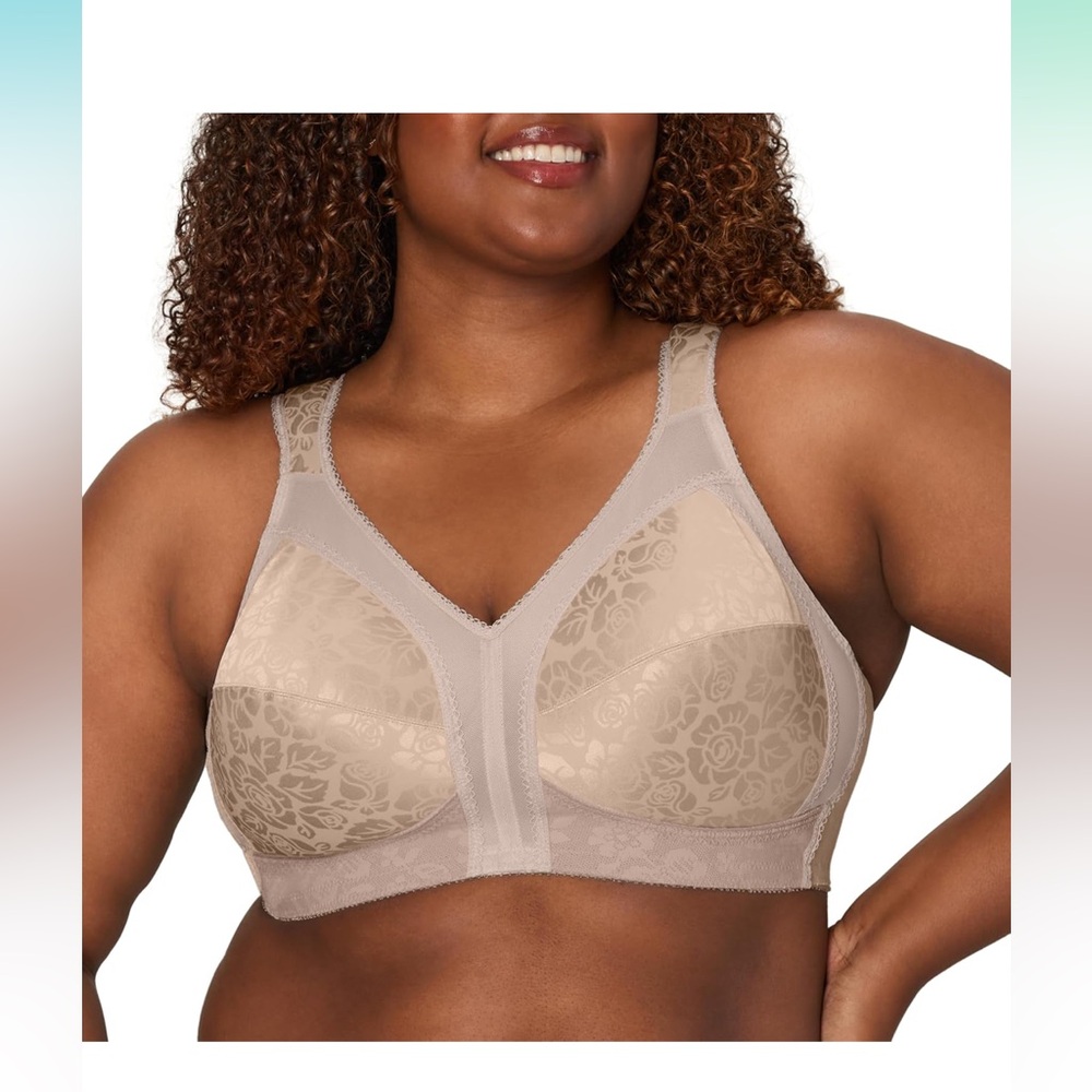 Playtex Women's 18 Hour No Wire Bra - Ultimate Shoulder Comfort Size 40 DDD NWT